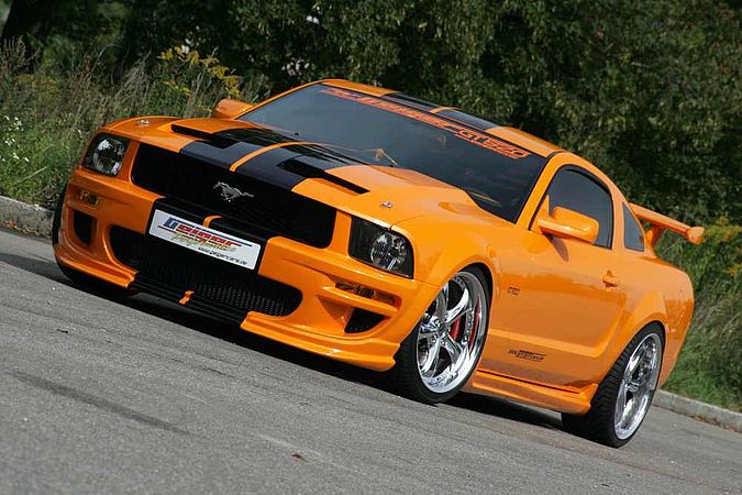 Mustang-Leistungssteigerung Fächerkrümmer, Sportkats, Cold Air Intake —  Geigercars - Home of US-Cars